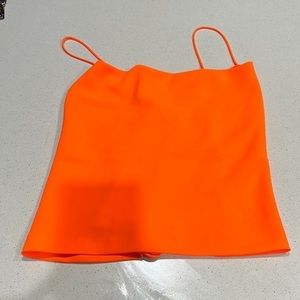 * NWT* Zara neon orange top
